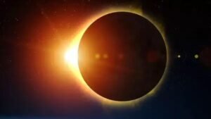 Solar Eclipse From Earth